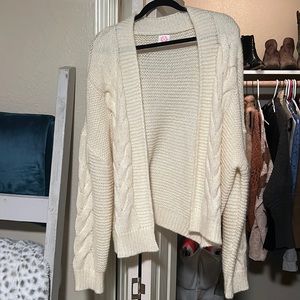 Beige cardigan